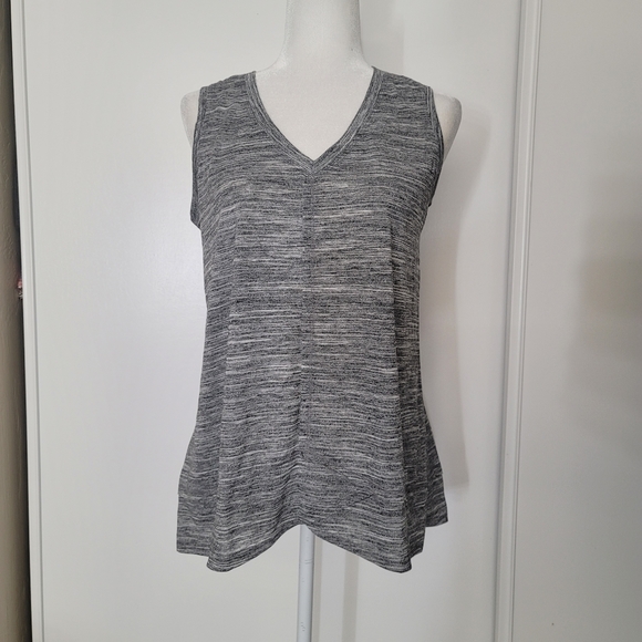 Style & Co. Tops - Style & Co. Womens Tank Top Silver  Size Medium M